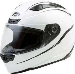 FF-88 FULL-FACE PRECEPT HELMET WHITE/BLACK XS