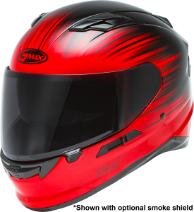 FF-98 FULL-FACE RELIANCE HELMET RED/BLACK 2X