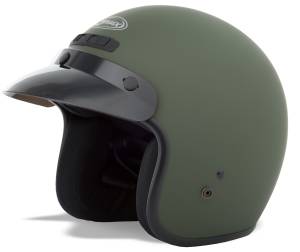 GM-2 OPEN-FACE HELMET MATTE GREEN LG