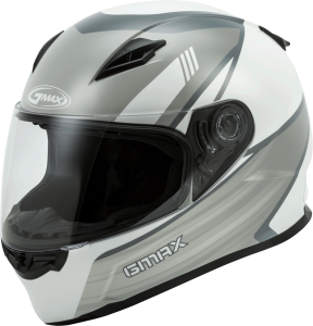 FF-49 FULL-FACE DEFLECT HELMET WHITE/GREY 3X