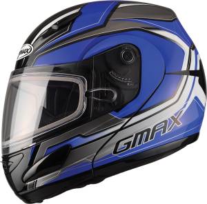 GM-44S MODULAR GLACIER SNOW HELMET BLUE/SILVER/BLACK XS