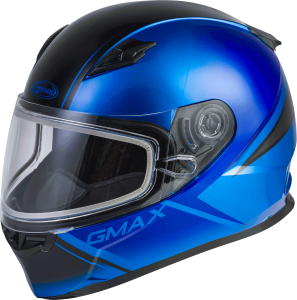 FF-49S FULL-FACE HAIL SNOW HELMET BLUE/BLACK 2X