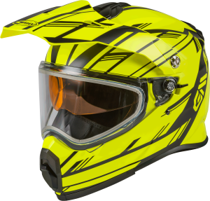 AT-21S ADVENTURE EPIC SNOW HELMET MATTE HI-VIS/BLACK 2X