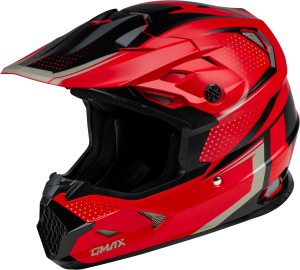 MX-96 502 HELMET RED/BLACK 2X