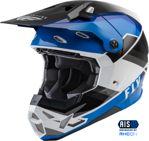 FORMULA CP RUSH HELMET BLACK/BLUE/WHITE 2X