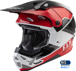 FORMULA CP RUSH HELMET BLACK/RED/WHITE XS