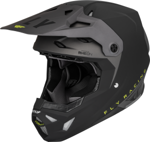 FORMULA CP SLANT HELMET MATTE BLACK/GREY/HI-VIS XS