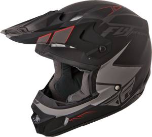 KINETIC IMPULSE HELMET MATTE GREY/BLACK 2X