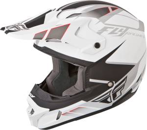 KINETIC IMPULSE HELMET MATTE WHITE/BLACK 2X