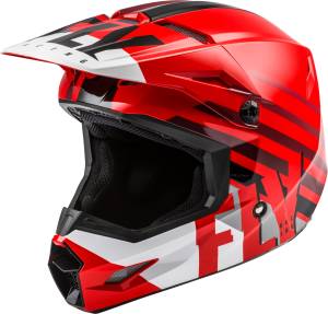 KINETIC THRIVE HELMET RED/WHITE/BLACK 2X