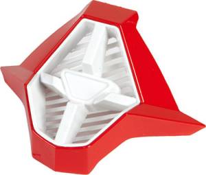 TROPHY 2 MOUTHPIECE (WHITE/RED )