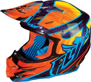 F2 CARBON ACETYLENE HELMET ORANGE/PURPLE S