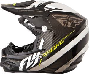 F2 CARBON FASTBACK HELMET BLACK/WHITE XS