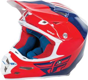 F2 CARBON PURE HELMET RED/BLUE/WHITE 2X