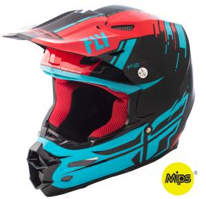 F2 CARBON FORGE HELMET RED/BLUE/BLACK XS