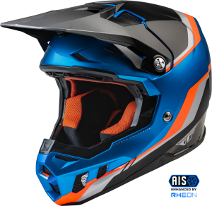 FORMULA CC DRIVER HELMET BLUE/ORANGE/BLACK LG