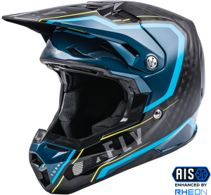 FORMULA CARBON AXON HELMET BLACK/BLUE  2X