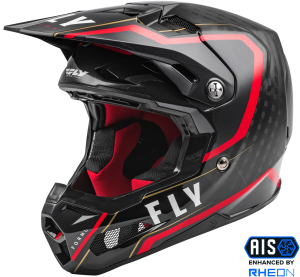 FORMULA CARBON AXON HELMET BLACK/RED 2X