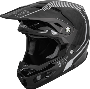 FORMULA CARBON TRACER HELMET SILVER/BLACK XS