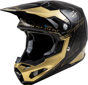 FORMULA S CARBON LEGACY HELMET BLACK/GOLD 2X