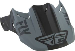 F2 FORGE VISOR MATTE GREY/BLACK