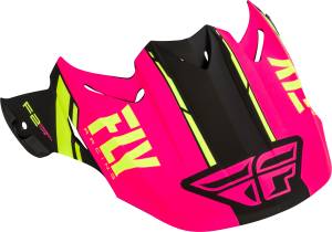 F2 FORGE VISOR MATTE NEON PINK/HI-VIS/BLACK