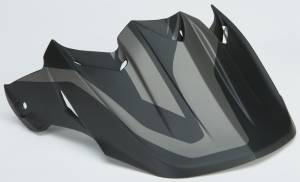 F2 PURE VISOR MATTE GREY/BLACK