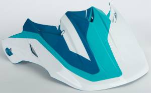 F2 PURE VISOR TEAL/WHITE