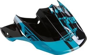 F2 FRACTURE VISOR BLUE/BLACK