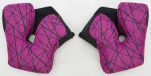 CHEEK PAD '15 30MM PURPLE/YELLOW L