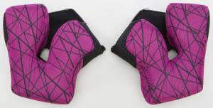 CHEEK PAD '15 25MM PURPLE/YELLOW 2X