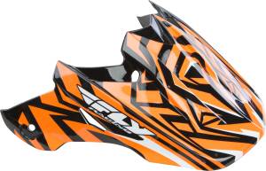 F2 CARBON SNOW VISOR ORANGE