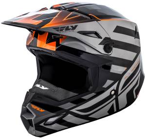 ELITE COLD WEATHER INTERLACE HELMET ORANGE/BLACK 2X