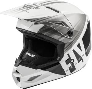 KINETIC COLD WEATHER HELMET WHITE/GREY/BLACK 2X