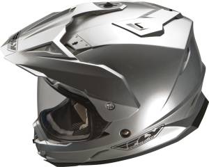 TREKKER HELMET SILVER 2X