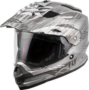 TREKKER QUANTUM HELMET MATTE GREY/DARK GREY/BLACK 2X