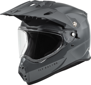 TREKKER SOLID HELMET GREY XS