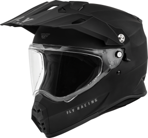 TREKKER SOLID HELMET MATTE BLACK 2X