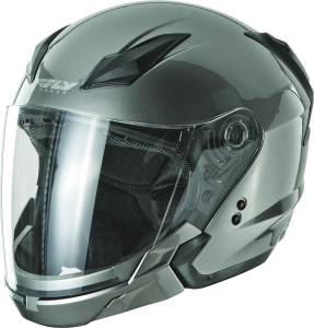 TOURIST SOLID HELMET TITANIUM 2X