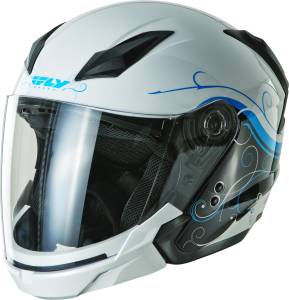 TOURIST CIRRUS HELMET WHITE/BLUE XS