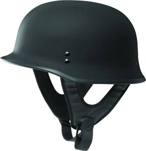 9MM GERMAN BEANIE HELMET MATTE BLACK XS