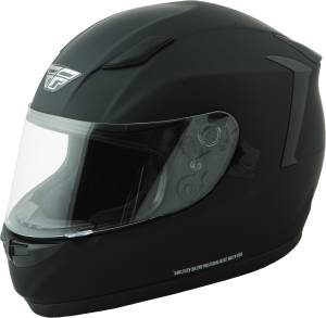 CONQUEST SOLID HELMET MATTE BLACK XS