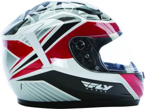 CONQUEST MOSAIC HELMET WHITE/RED/BLACK 2X