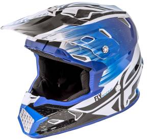 TOXIN RESIN HELMET BLACK/BLUE 2X