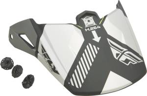 ELITE ONSET VISOR MATTE BLACK/GREY/HI-VIS