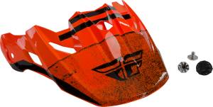 TOXIN EMBARGO HELMET VISOR ORANGE/BLACK