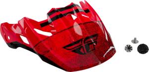 TOXIN EMBARGO HELMET VISOR NEON RED