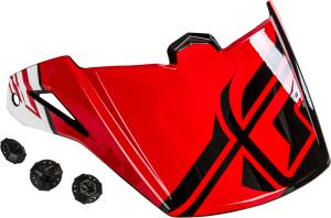 ELITE GUILD VISOR RED/WHITE/BLACK