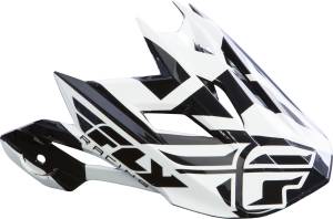 2015 DEFAULT VISOR WHITE/BLACK