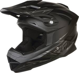 DEFAULT HELMET MATTE BLACK/SILVER L